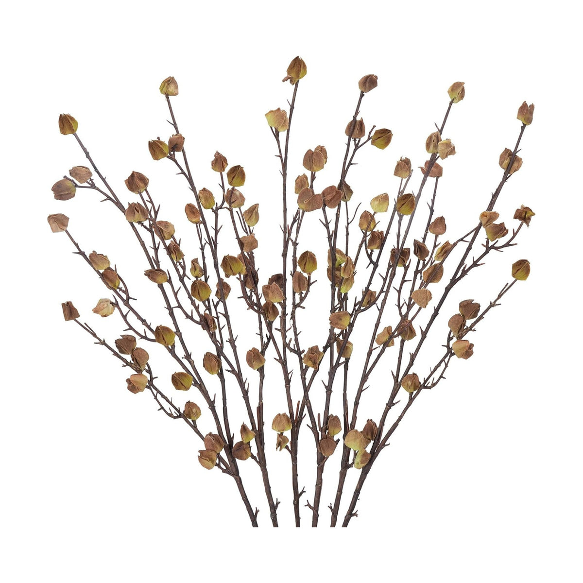 6PCS Fall Faux Berry Stems, 35.5in Artificial Branches for Vase