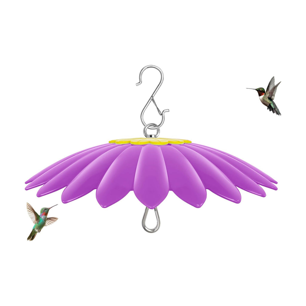 10.5 inch Rain Guard for Bird Feeder,Hummingbird Feeder Shade Dome Cover,Umbrella Cover for Bird House for Outdoor,Squirrel Baffle(Purple)