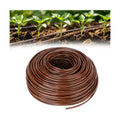 492FT 1/4" Drip Irrigation Tubing with 6" Emitter Spacing, Hydroponics Dripline Hose with Built-in 0.5 GPH Dripper Drip