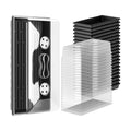 ZJP 20-Pack Heavy Duty 1020 Seed Starter Trays with 5" Humidity Domes, Thick Plant Propagation Trays with Clear Domes