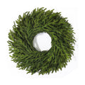 26" Large Norfolk Pine Wreath, Artificial Christmas Wreath for Front Door