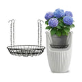 Adjustable Planter Inserts with Chains and S Hooks for 12-18" Pots.