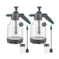 2 Set 0.8 Gallon Pump Sprayer Handheld Plant Water Spray Bottles 3l Garden Adjustable Clear Pump Sprayers with Nozzle