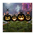 EAMBRITE Halloween Decorations Outdoor, Metal Pumpkin Pathway Lights