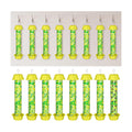 Qualirey 8 Pcs Sticky Fly Trap Fly Stick with Hanging Hook Adhesive Flying for Indoor Outdoor Trap Houseflies and