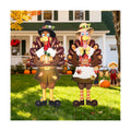 VCUTEKA Fall Turkey Outdoor for Yard Decor, Thanksgiving Garden Stake