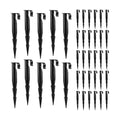 Pangda 120 Pack Irrigation Stakes 1/2 Inch Tubing, 6.3" Long Drip Anchor | Hold down Drip Irrigation Hose and Sprinkler
