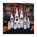Sintuff 8 Pcs Halloween White Ghost Yard Signs Outdoor with Stakes