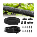 MIXC Drip Irrigation System with 100FT 1/4" Soaker Hose | 80% Water Savings, Weeping Tech for Deeper Root Watering