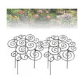 Metal Plant Support Ring, Garden Plants Support Stakes for Flowers Vegetables, Iron Plant Cage, Peony Cage Stand