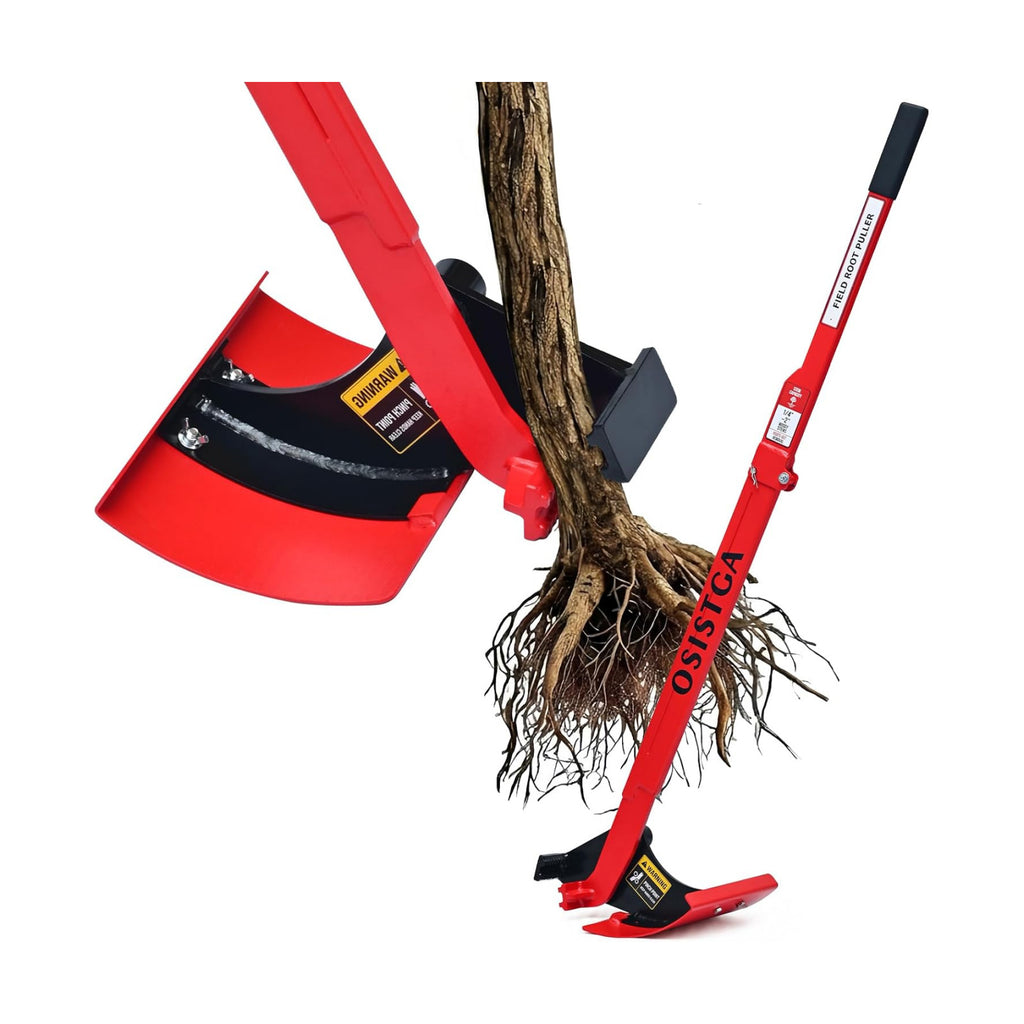 Tree Puller & Sapling Puller Tool, Heavy Duty Root Puller for 1/4" to 2" Woody Stems, High Leverage Manual Tree Root