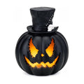 4.9 Inch Light Up Halloween Fake Pumpkins,Jack-O’-Lantern Pumpkin