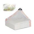 40% White Shade Cloth for Garden Plants, UV Resistant Sun Shade Netting with Grommets, Breathable HDPE Mesh Tarp Canopy