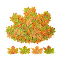 SITUMEIZI 400Pcs Artificial Fall Leaves, Maple Leaves for Autumn Decor