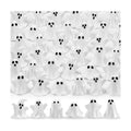 48 Pcs Halloween Mini Resin Ghost Figures White Miniature Figurines