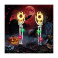Halloween Decorations Outdoor, 2 Pack Halloween Skeleton Hands Decorations