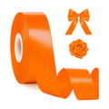 1In 30Yards Orange Satin Ribbon for Gift Wrapping Halloween Thanksgiving