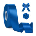 1In 30Yards Royal Blue Satin Ribbon for Flower Bouquet Graduation Wedding