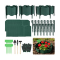 30PCS Planting Grow Rings, Interlocking Garden Plant Rings Adjustable Diameter Range 7.6-12 Inches, DIY Planting