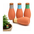 4 Pack Terracotta Olla Self Watering Globes, Clay Slow Release Plant Watering Devices – Self Watering Planter Insert