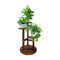 3 Tier Plant Stand Indoor | Tiered Wood Plant Stand for Indoor Plants, 21" Height Space Saving Small Corner Plant