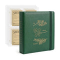 Seed Storage Binder Organizer for 200 Seed Packets 50 Sheets | Includes 50 Reusable Seed Envelopes and 50 Sheet