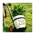 Plant Caddy with Wheels, 180LBS Stable Steel Base, No Deforming | Adjustable arms fit 4-30" pots, Ergonomic &