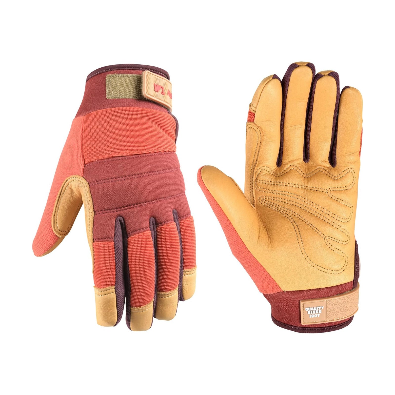 Wells Lamont Women's HydraHyde Leather Hybrid Gloves