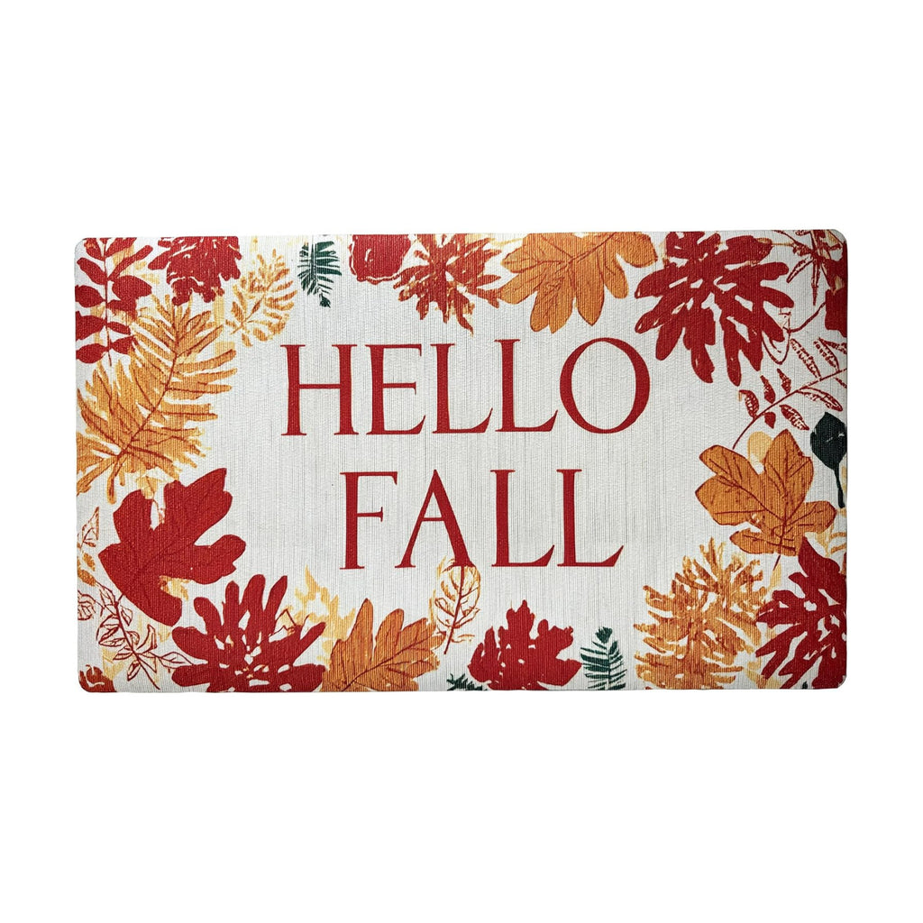 Fall Door Mat 17x29 Inch Welcome Mat Front Doormat, Fall Leaves