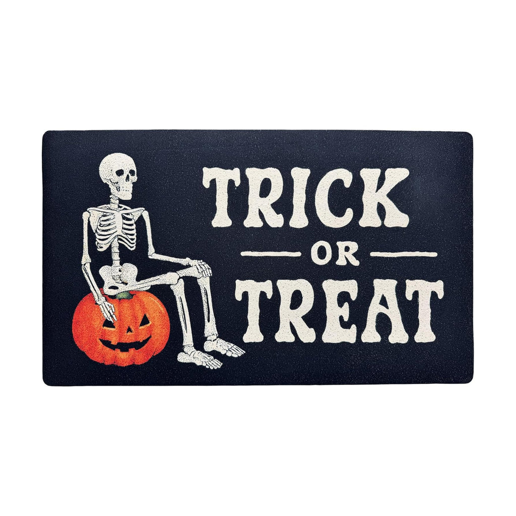 Halloween Door Mat 17x29 Inch Welcome Front Doormat, Trick Or Treat