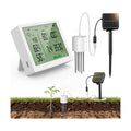 7-in-1 Wireless Soil Test Kit, Solar Powered Soil Moisture Meter with Expandable Probes, Soil pH Tester for