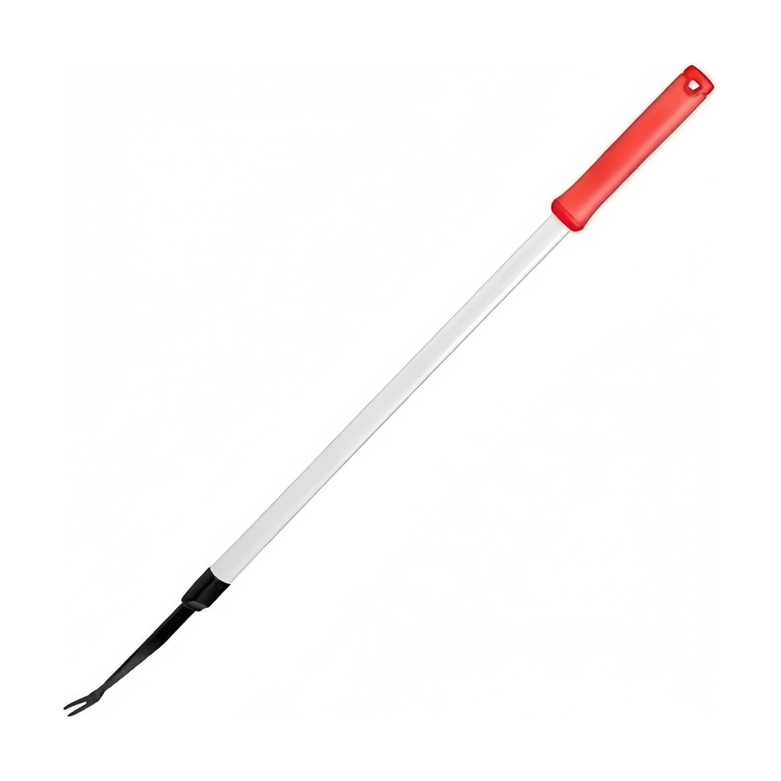 40 Inch Extended Reach Garden Weeder, Long Handle Weed Remover Tool with Ergonomic Grip & Fork-Tip Blade, Stand Up