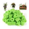 50 Pack Planter Drainage Inserts, Flower Pot Foam Inserts for Outdoor Planters, 50mm Foam Planter Filler, Lightweight