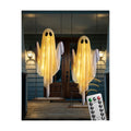 Halloween Decorations Outdoor, 2 Pack 3 FT Large Hanging Swing Ghost