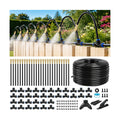 120FT Drip Irrigation System for Garden, 360° Bendable Garden Watering Kit