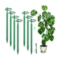 7Pcs Telescoping Plant Stakes 12.5-48.4IN Adjustable Monstera Plant Support | Stainless Steel Plant Stakes for Indoor