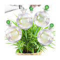 17 oz 2 Weeks Extra Large Plant Watering Globes, Iridescent Glass Self Watering Globes, Self Watering Planter Insert