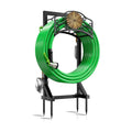 Heavy Duty Garden Hose Holder Stand with 4 Spikes Outdoor Hose Holder