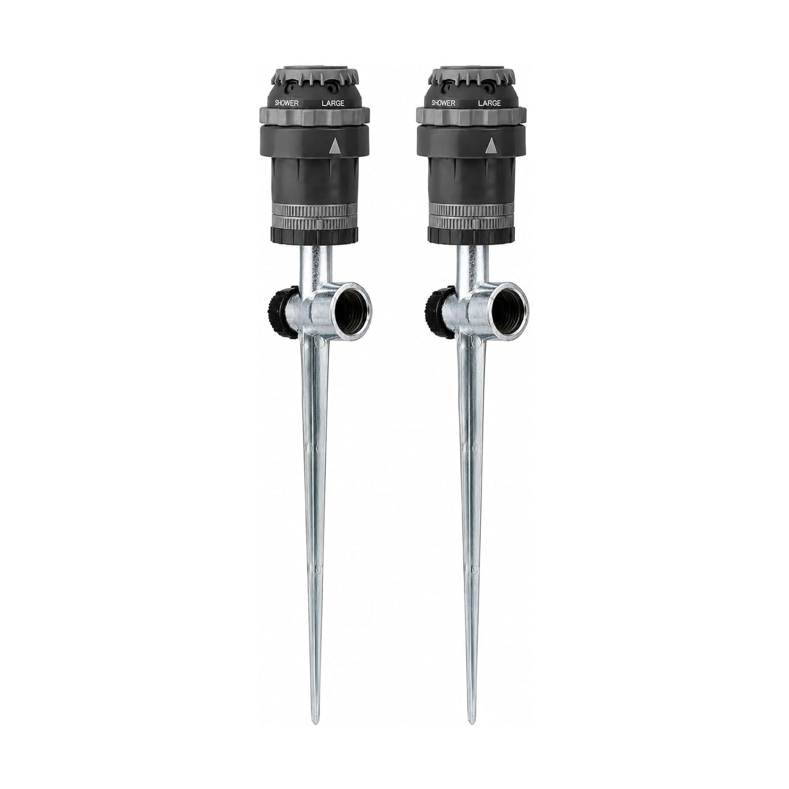 2-Pack Orbit H2O-6 Gear Drive Sprinkler - Versatile Gear Drive for Efficient Lawn Watering