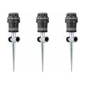 3-Pack Orbit H2O-6 Gear Drive Sprinkler - Versatile Gear Drive for Efficient Lawn Watering