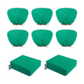 6 Pack Shrub Plant Covers Freeze Protection for Winter, 39.4"X39.4", Green | 2.2 oz/yd² Plant Protection Bags