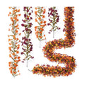 Ammyoo Fall Artificial Flowers Garland Fake Mums Vine for Home Decoration