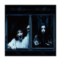 Newwiee 2 Pcs Scary Halloween Curtain Window Silhouette Cover Female Ghost