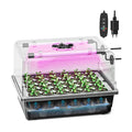 Hon&Guan 30 Cell Self Watering Seed Starter Tray with Growing Lights