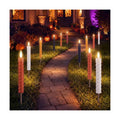 Woanger 8 Pcs Halloween Solar Lights Outdoor, Waterproof LED Pathway Decor