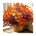 20 Bundles Fall Artificial Flowers UV Resistant Outdoor Autumn Porch Decor