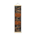 Halloween Banner, Keep Out Canvas Door Decor for Porch and Party
