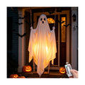 Halloween Hanging Ghost Decorations, 5FT Swinging Ghost with Remote Lights