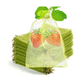 100 Pcs Fruit Protection Bags, 4×6 in Mesh Cover Nets for Tree, Green