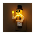Skull Night Light, 2026 New Skeleton Night Light, Halloween Horrible Light Decoration for Halloween Party and Home Decor (White)